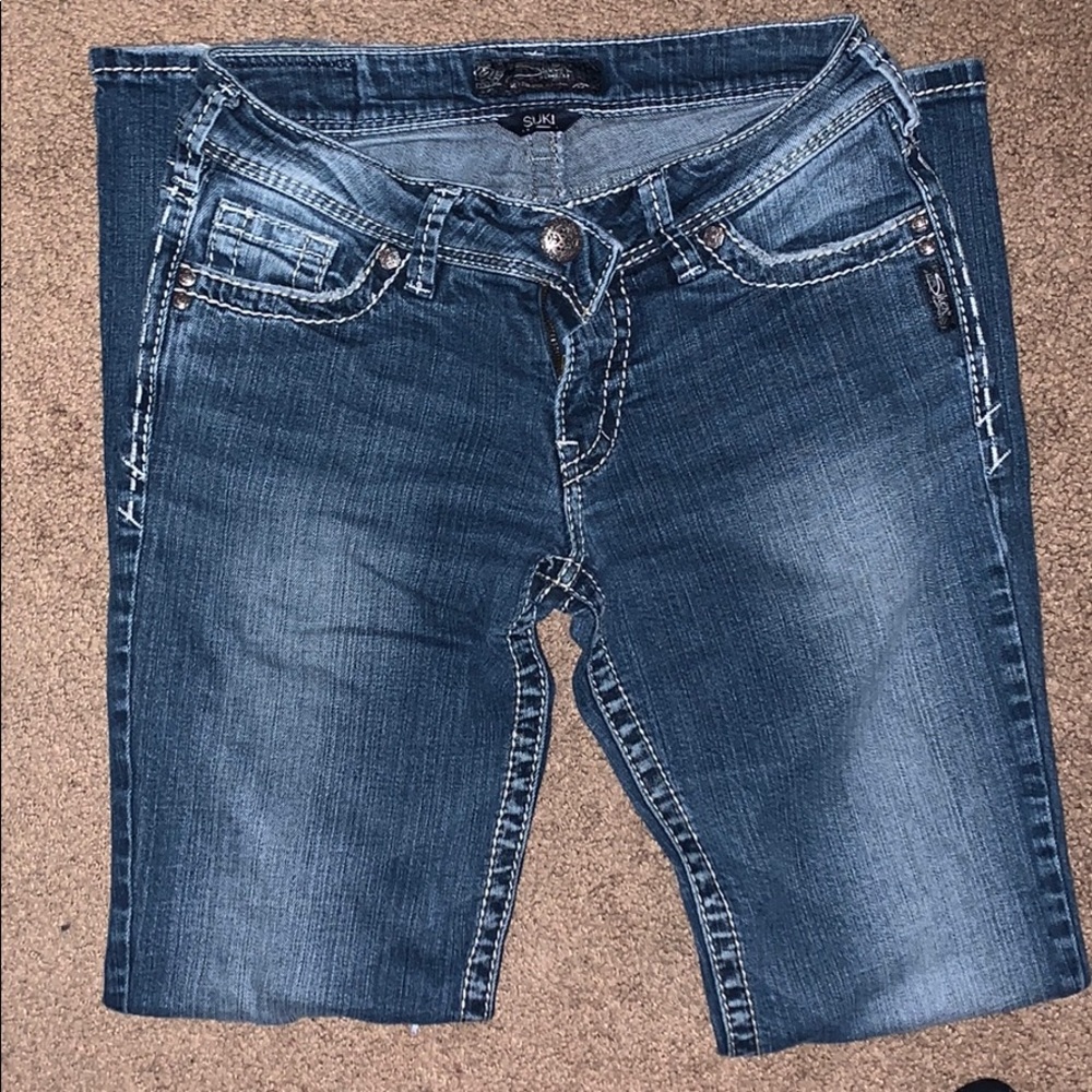 Silver Suki jeans